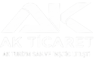 AK Ticaret Mersin tüp ve su siparişi logosu
